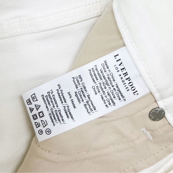 Liverpool Women's Crisp White Ankle Jeans - Picture 5 of 8